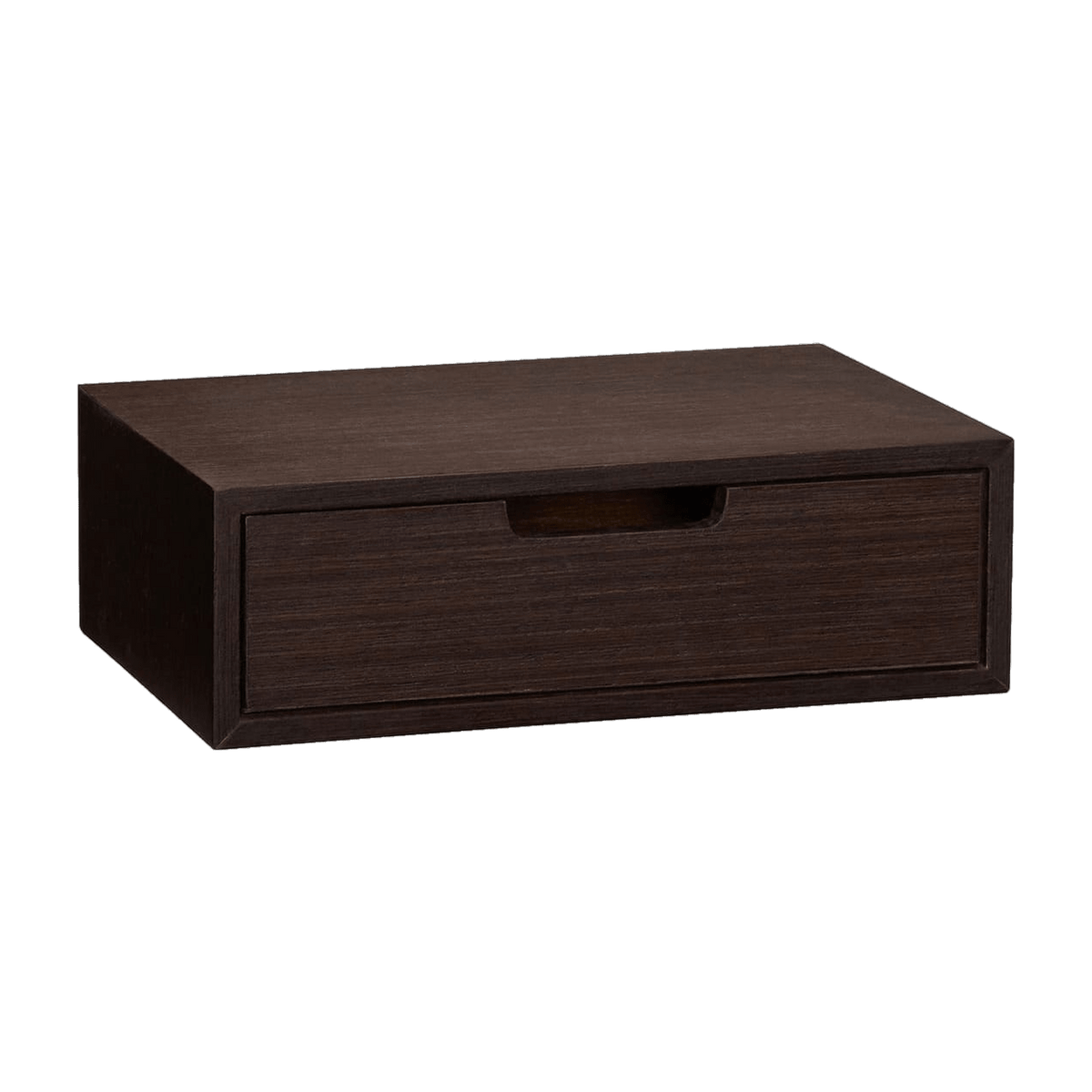 Étagère murale en bois de peuplier marron 30x20x10cm Hide - Hübsch - The Cool Republic