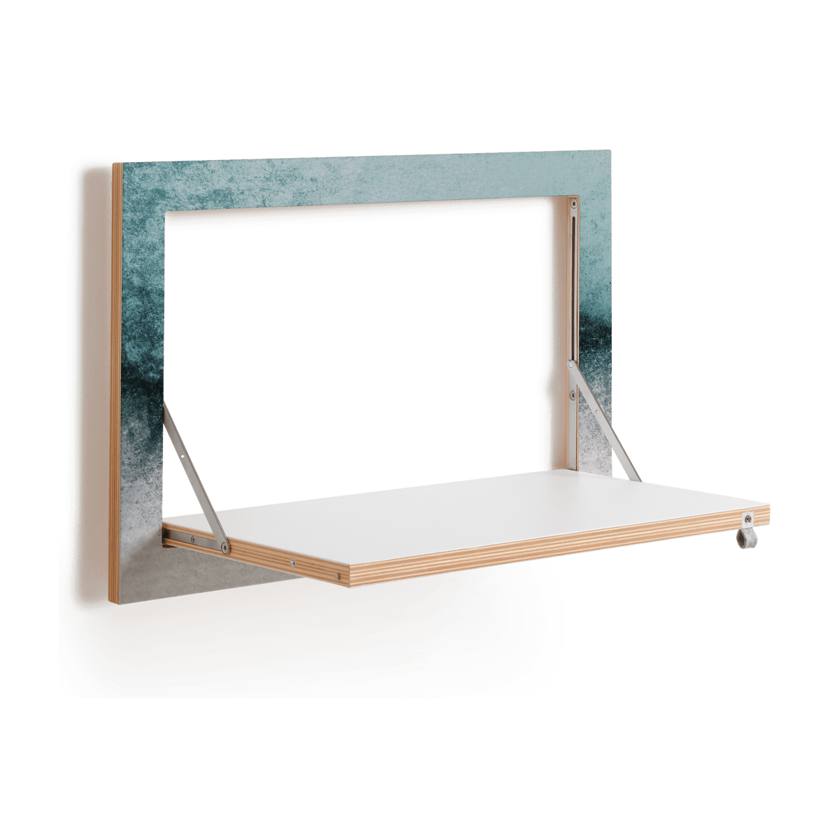Étagère murale en bouleau bleu 40x31x60cm Fläpps Snowdreamer - Ambivalenz - The Cool Republic