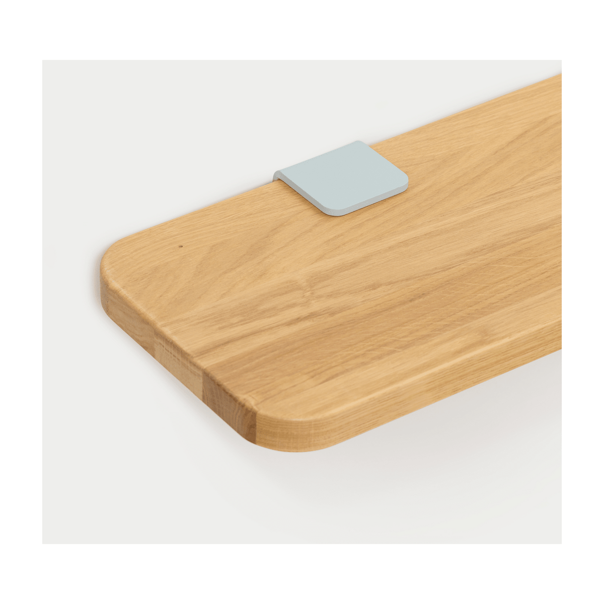 Etagère murale en chêne avec deux accroches bleu pâle 120cm Bracket - TIPTOE - The Cool Republic