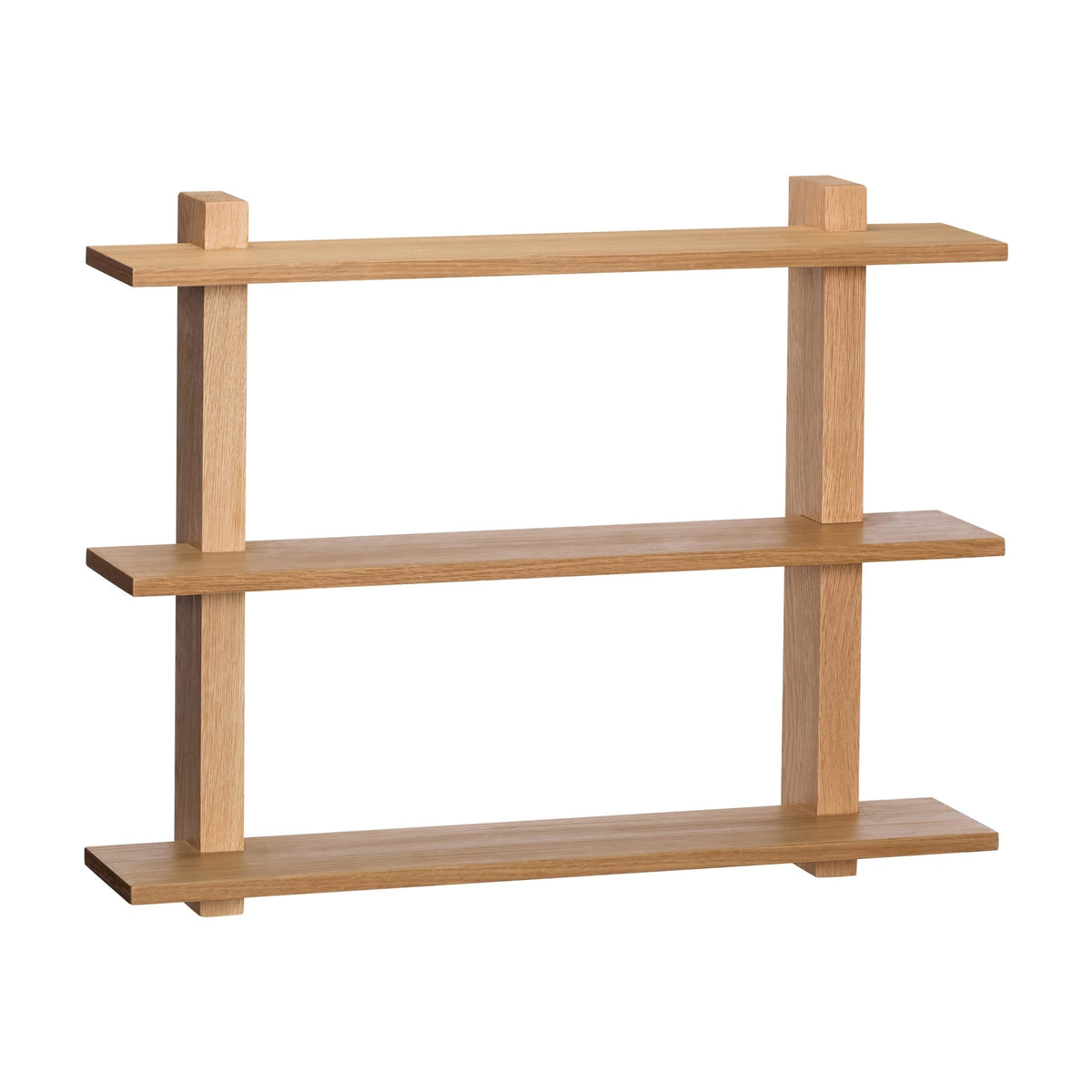 Étagère murale en chêne naturel 60x14x47cm Simple - Hübsch