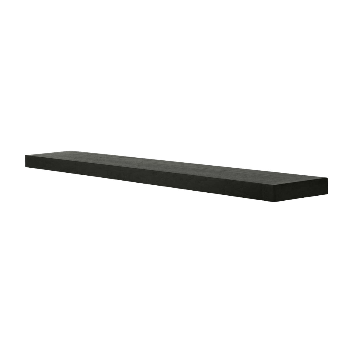 Black oak wall shelf 140 cm - Ethnicraft Accessories - The Cool Republic