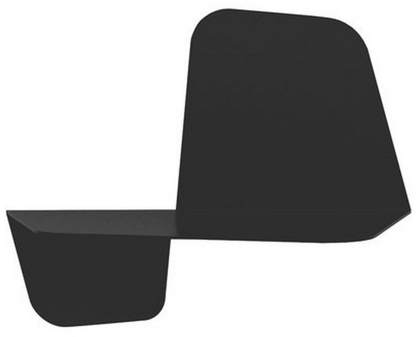 Étagère murale noire 42 cm Flap - Meme Design - The Cool Republic