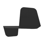 Étagère murale noire 42 cm Flap - Meme Design - The Cool Republic