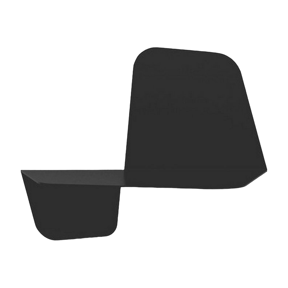 Étagère murale noire 42 cm Flap - Meme Design - The Cool Republic
