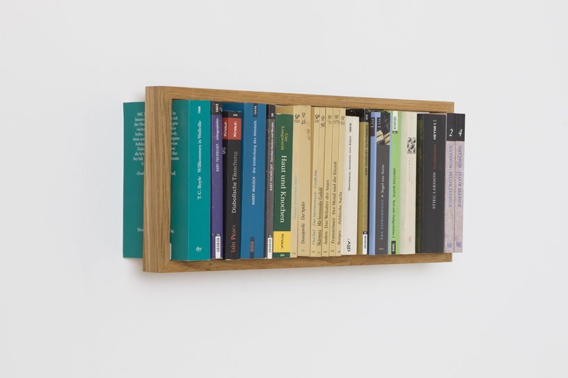 Etagère murale pour livres en bois de chêne naturel 22,3x50,5x9cm B2 - Das kleine b - The Cool Republic