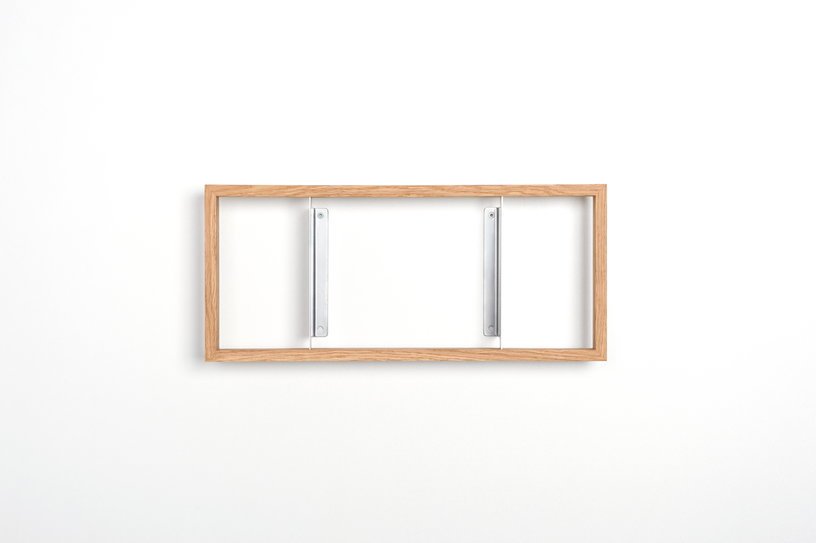 Etagère murale pour livres en bois de chêne naturel 22,3x50,5x9cm B2 - Das kleine b - The Cool Republic