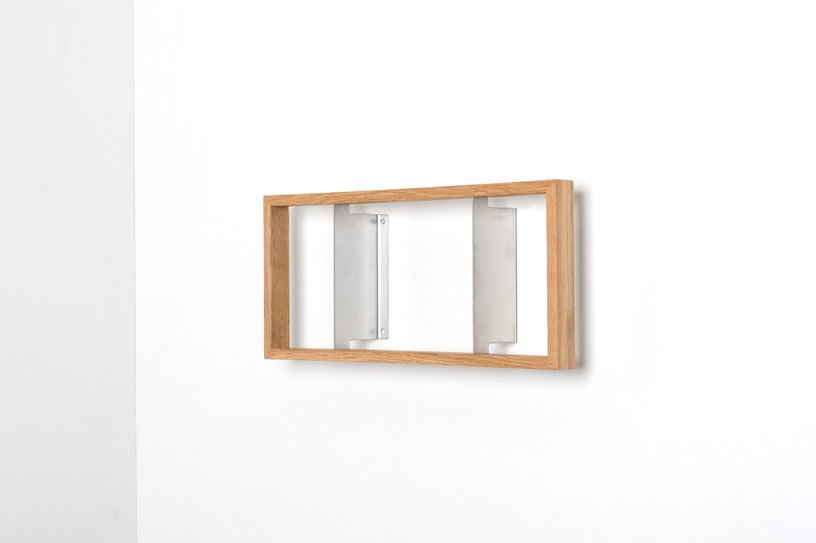 Etagère murale pour livres en bois de chêne naturel 22,3x50,5x9cm B2 - Das kleine b - The Cool Republic