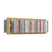 Etagère murale range CD en bois de chêne naturel B-cd 2 - Das kleine b - The Cool Republic