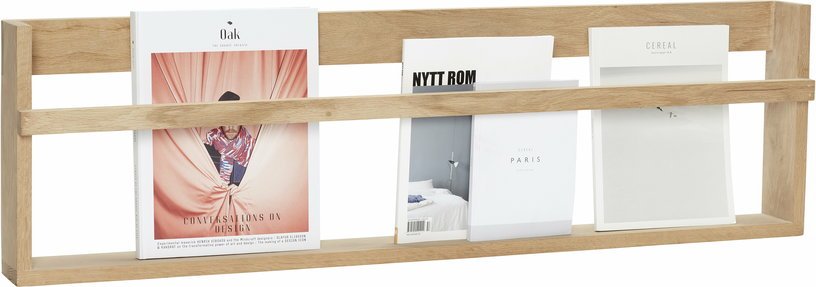 Étagère murale simple en bois de chêne Display - Hübsch - The Cool Republic