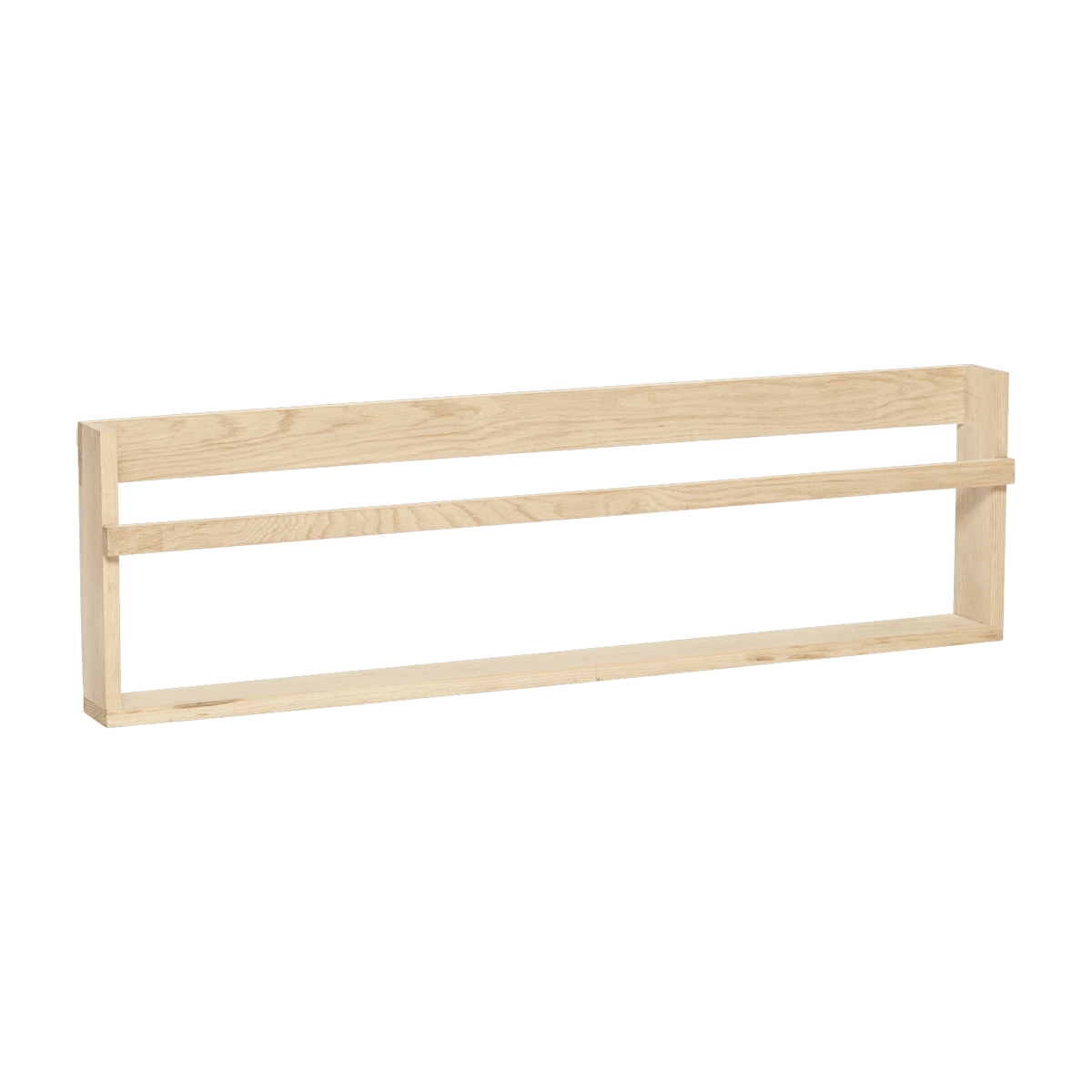 Étagère murale simple en bois de chêne Display - Hübsch - The Cool Republic
