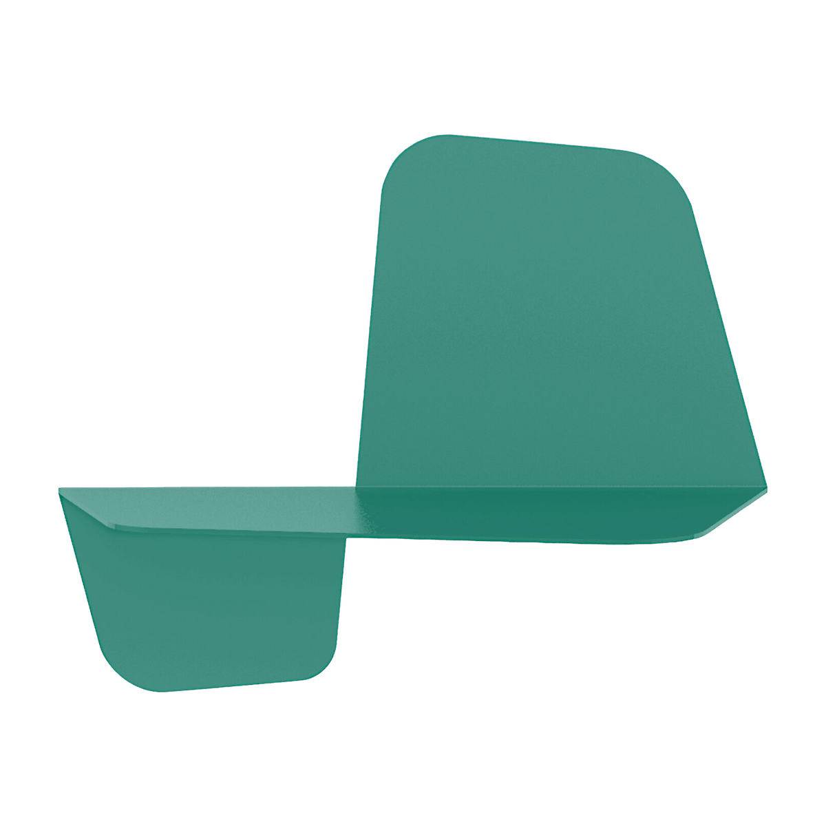 Étagère murale vert 42 cm Flap - Meme Design - The Cool Republic
