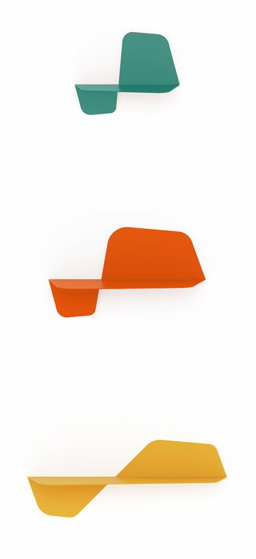 Étagère murale vert 42 cm Flap - Meme Design - The Cool Republic