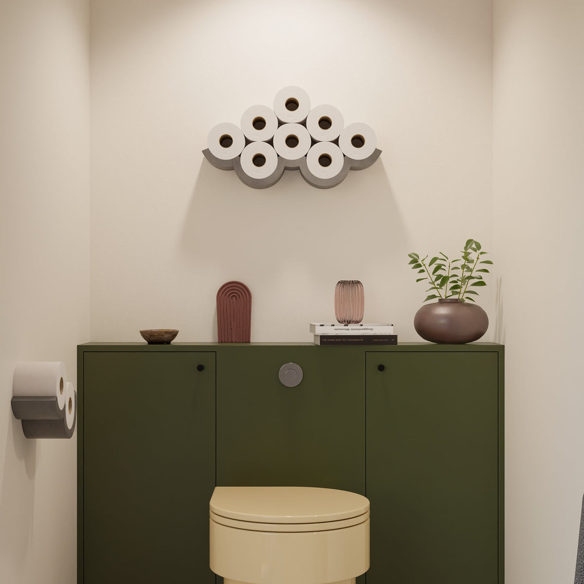 Etagère papier toilette S Cloud - Lyon Béton - The Cool Republic