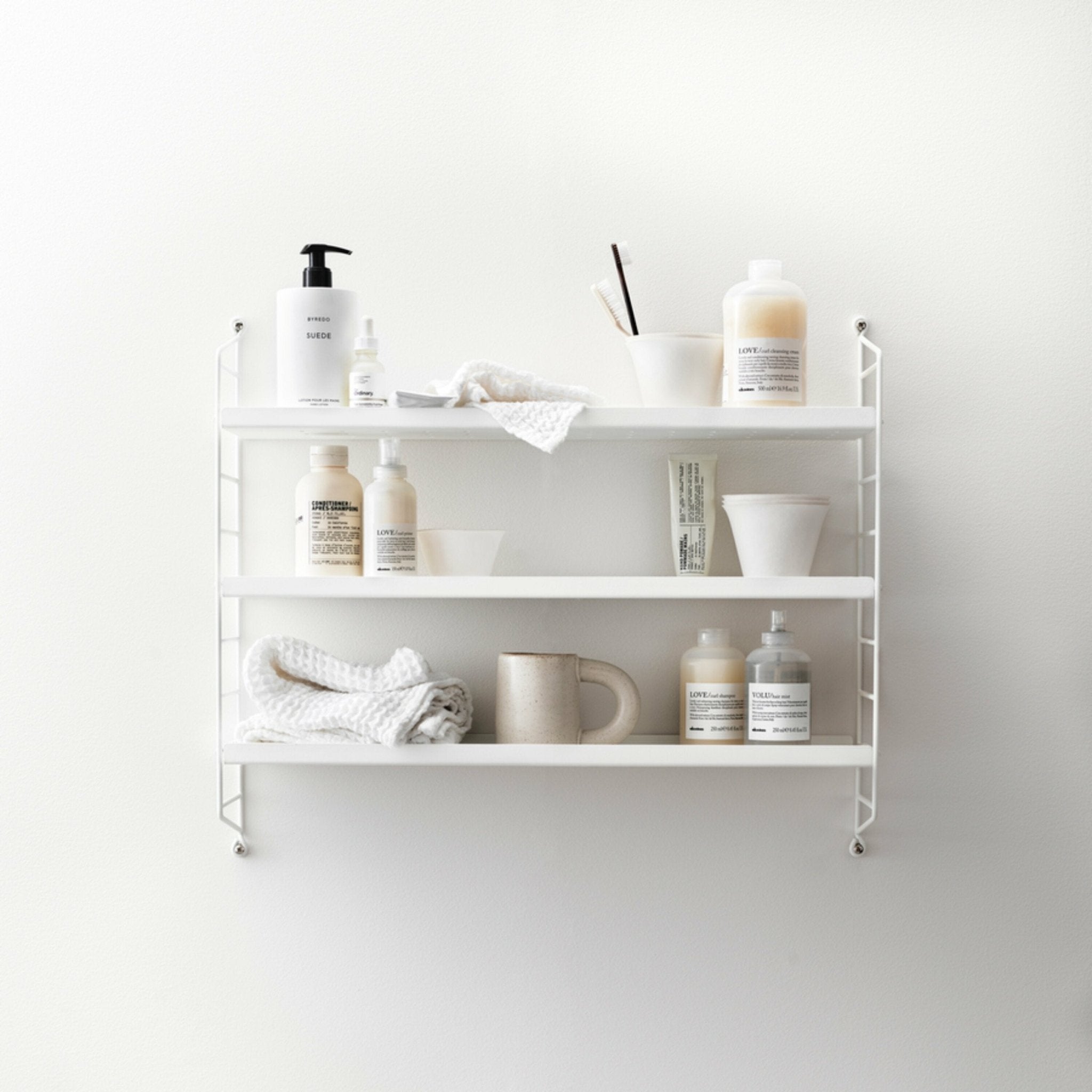 Etagères en acier olive String Pocket - String furniture - The Cool Republic
