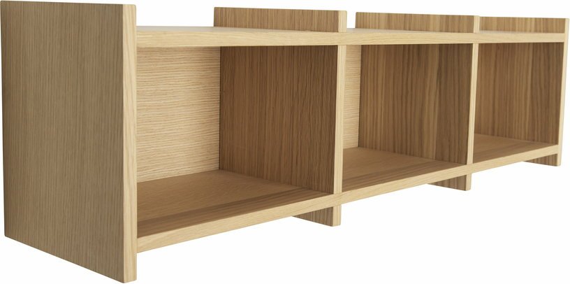 Etagères en bois de chêne Focal - Hübsch - The Cool Republic