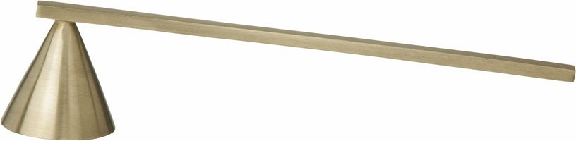 Éteignoir à bougie en laiton massif 4 x 4 x 16,5 cm - Ferm Living - The Cool Republic