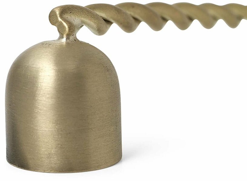 Eteignoir à bougie en laiton Twist - Ferm Living - The Cool Republic