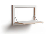 Perchero de abedul teñido de blanco 60x40cm Hängrail Fläpps - Ambivalenz