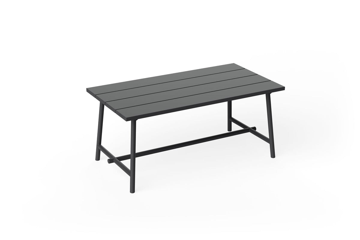 Table d'extérieur en aluminium noir 170x90x76cm Fred's - Fatboy