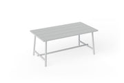 Table d'extérieur en aluminium gris clair 170x90x76cm Fred's - Fatboy