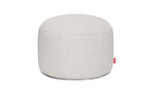 Round polyester pouf grey 70x40cm Point Large - Fatboy