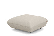 Pouf en polyester recyclé beige 108x108x44 cm Sumo Bouclé - Fatboy
