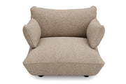 Fauteuil en polyester recyclé marron 114x108x90 cm Sumo Bouclé - Fatboy