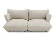 4-seater sofa in recycled polyester brown 301x108x90 cm Sumo - Fatboy