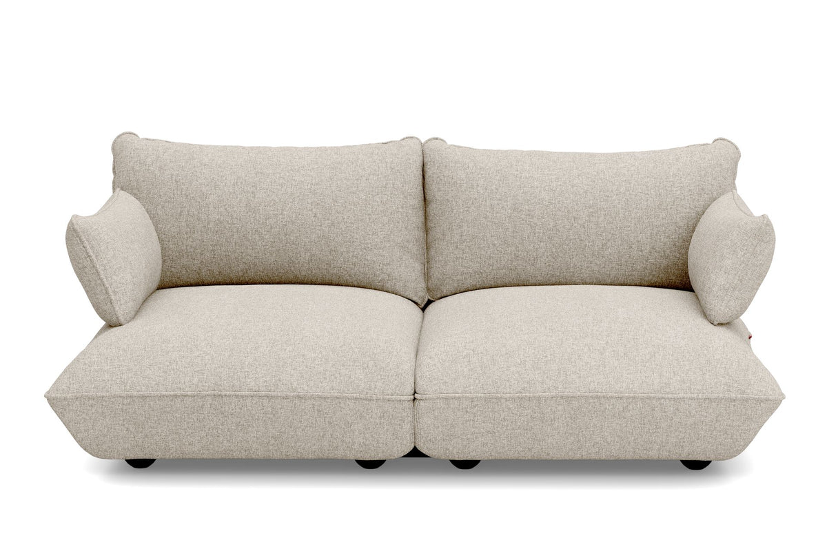 Canapé 3 places en polyester recyclé beige 210,5x108x90 cm cm Sumo - Fatboy