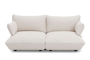 3-seater sofa in recycled polyester cream 210.5x108x90 cm cm Sumo Bouclé - Fatboy