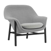 Fauteuil avec appui-tête en chêne noir remix hallingdal Drape - Normann Cop - Normann Copenhagen - The Cool Republic