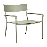 Fauteuil bas en aluminium avec accoudoirs vert August - Serax - The Cool Republic