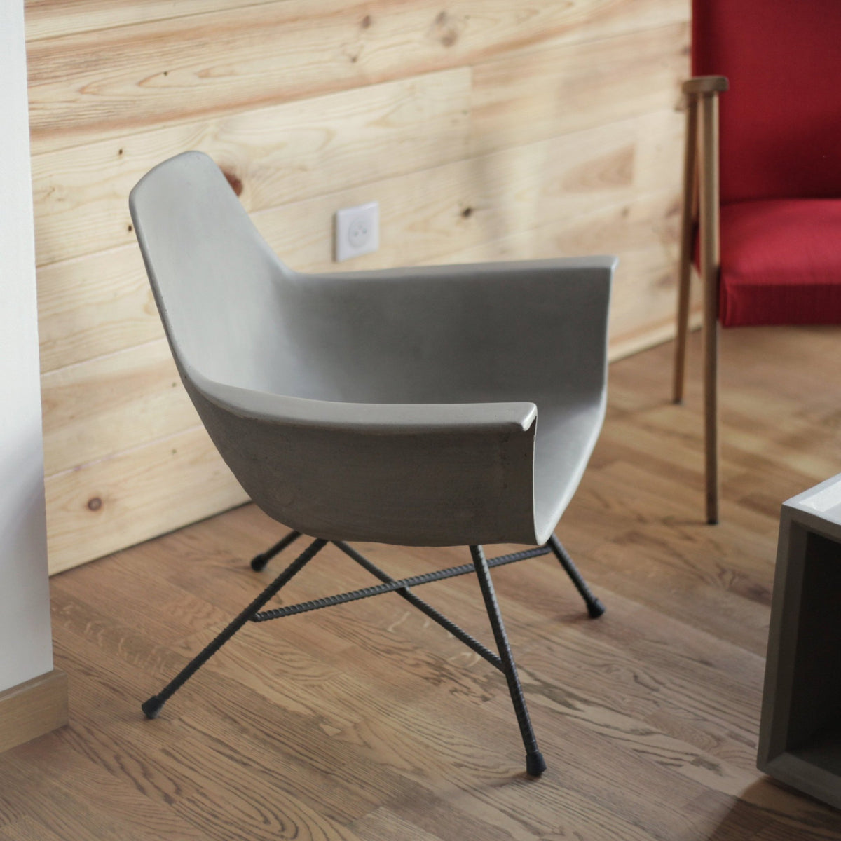 Fauteuil bas Hauteville - Lyon Béton - The Cool Republic