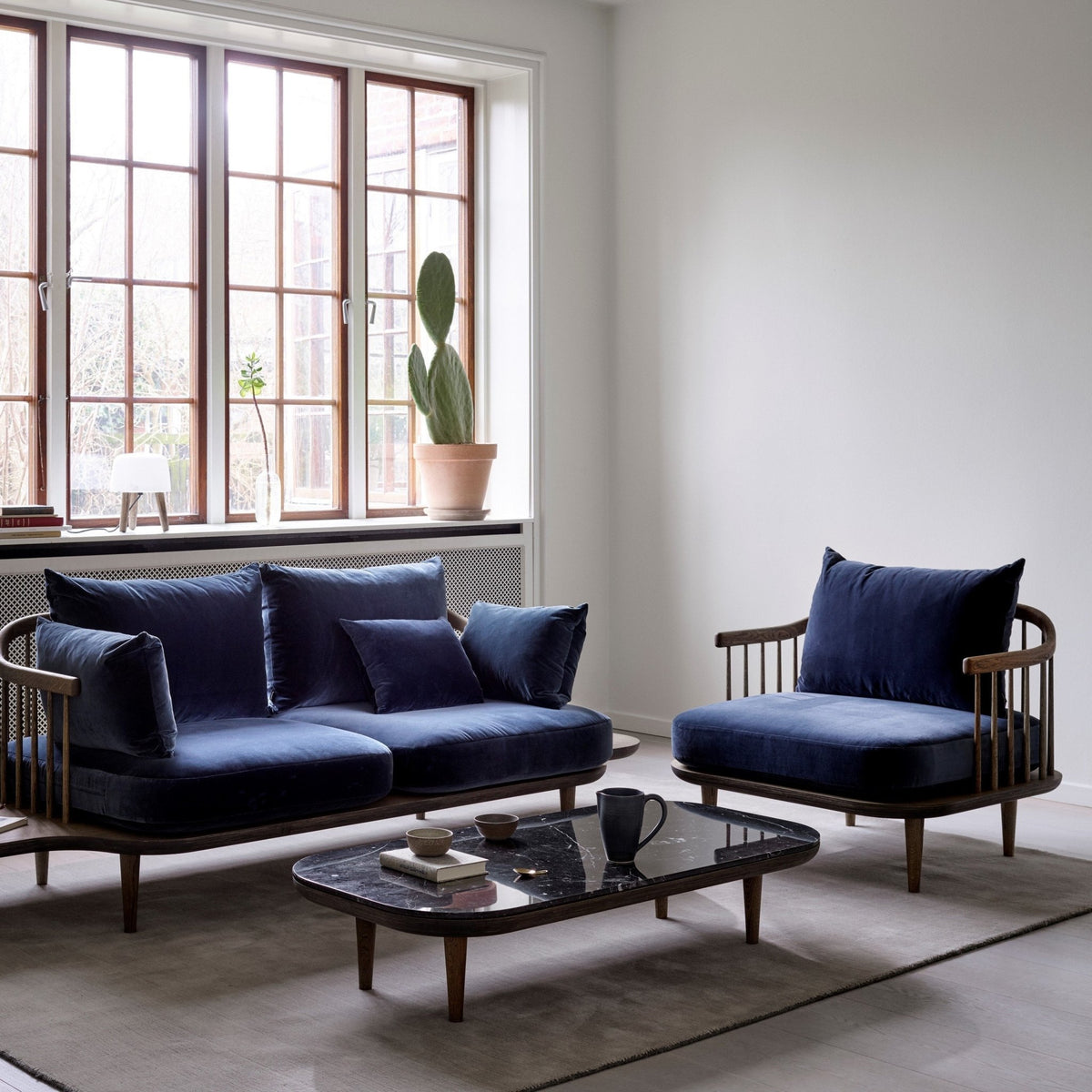 Fauteuil beige SC1 Fly - &tradition - The Cool Republic