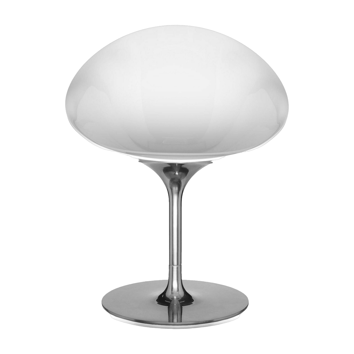Fauteuil blanc et argenté EroS - Kartell - The Cool Republic