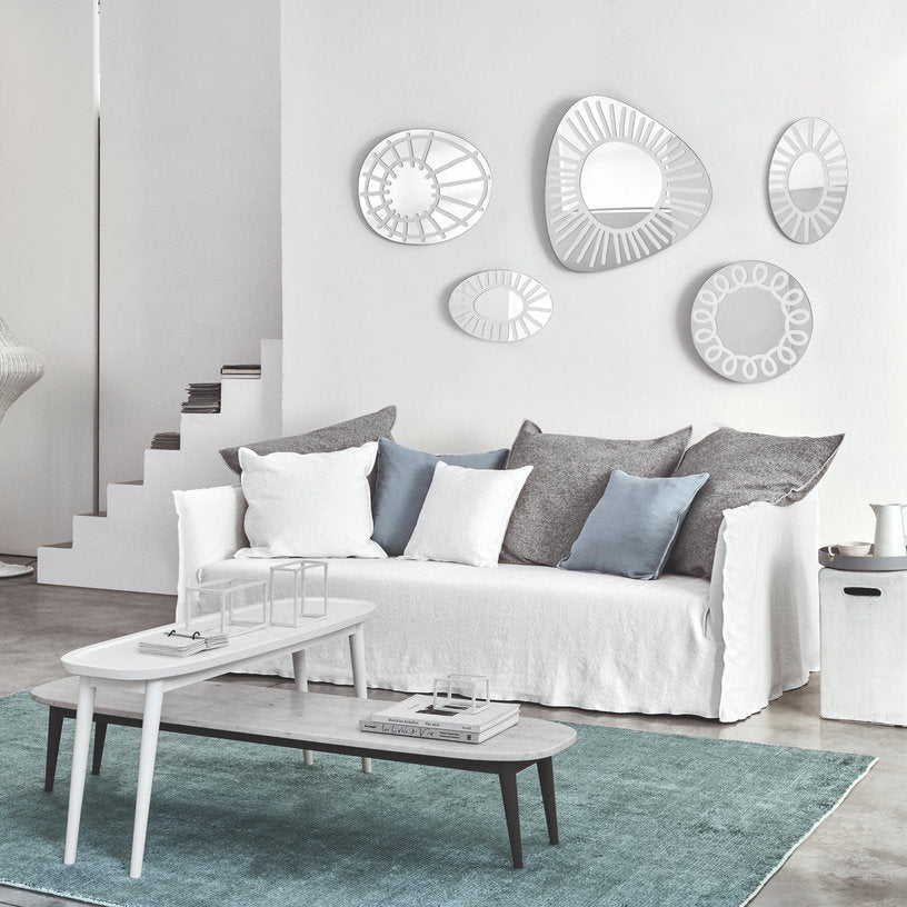 Fauteuil blanc Ghost 05 - Gervasoni - The Cool Republic