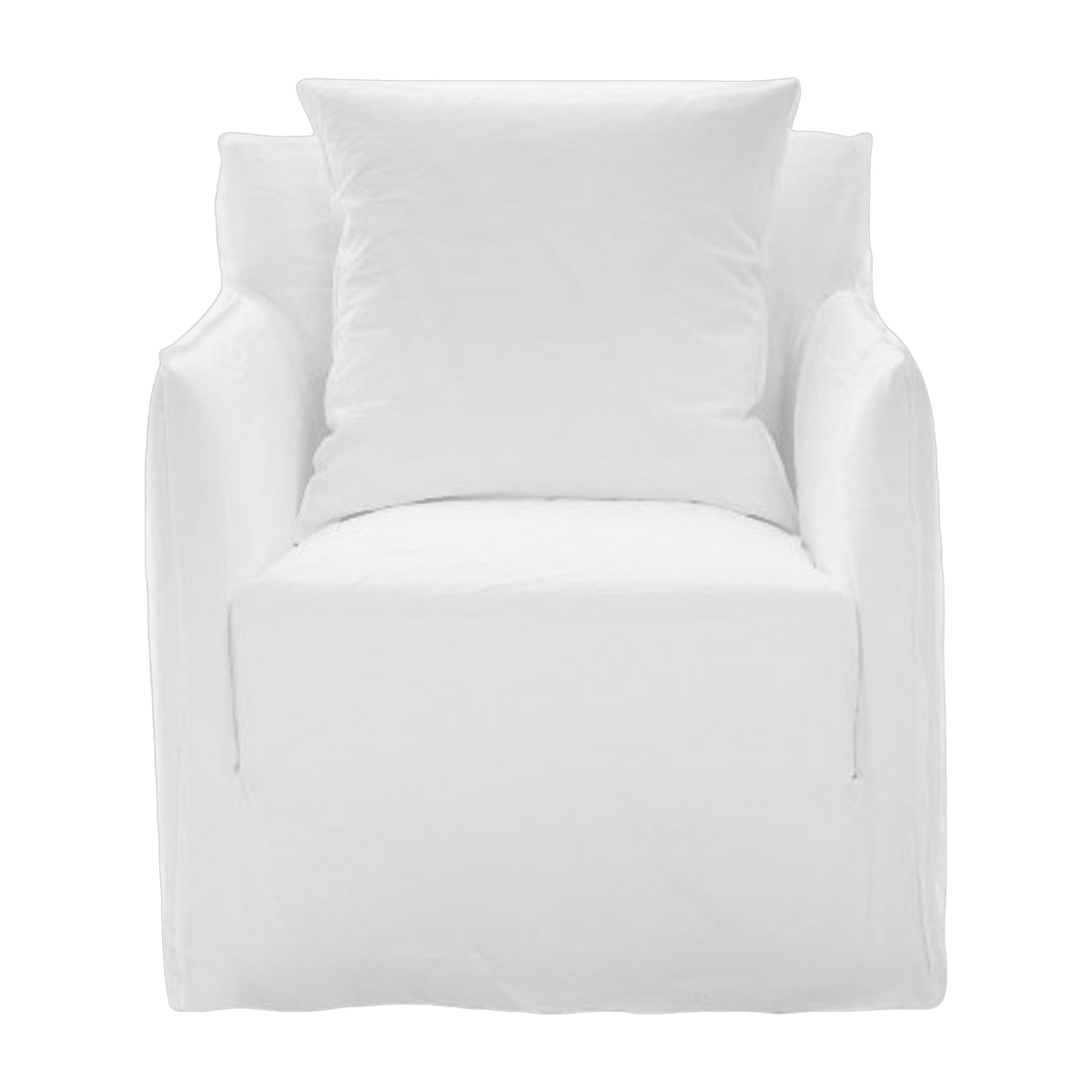 Fauteuil blanc Ghost 05 - Gervasoni - The Cool Republic