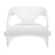 Fauteuil blanc Joe Colombo - Kartell - The Cool Republic