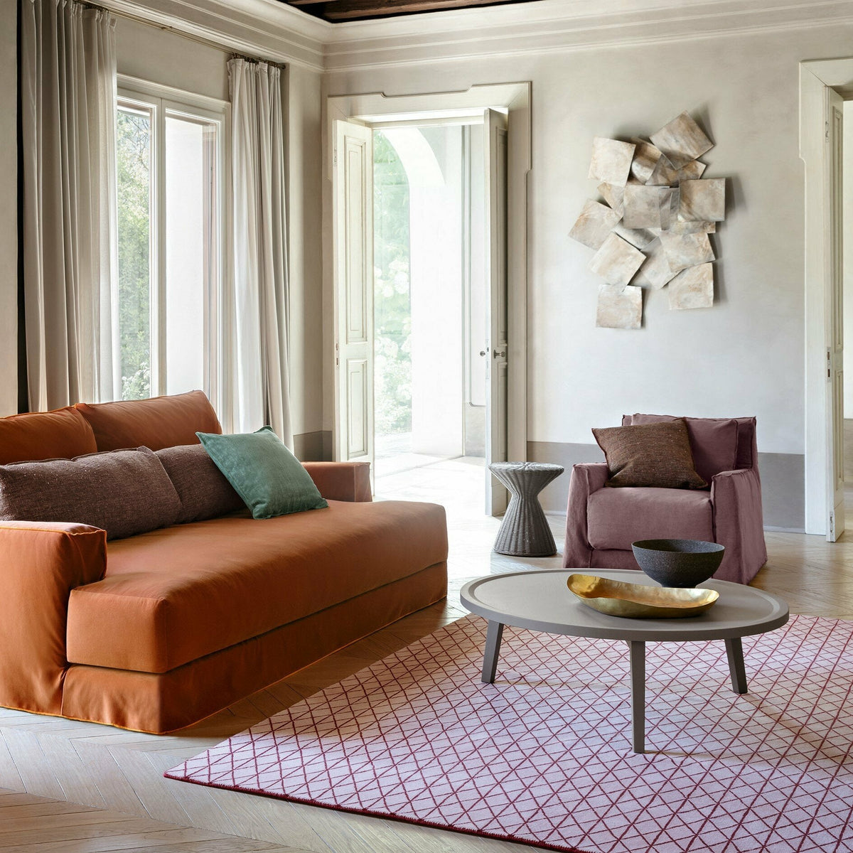 Fauteuil blanc Loll 05 - Gervasoni - The Cool Republic