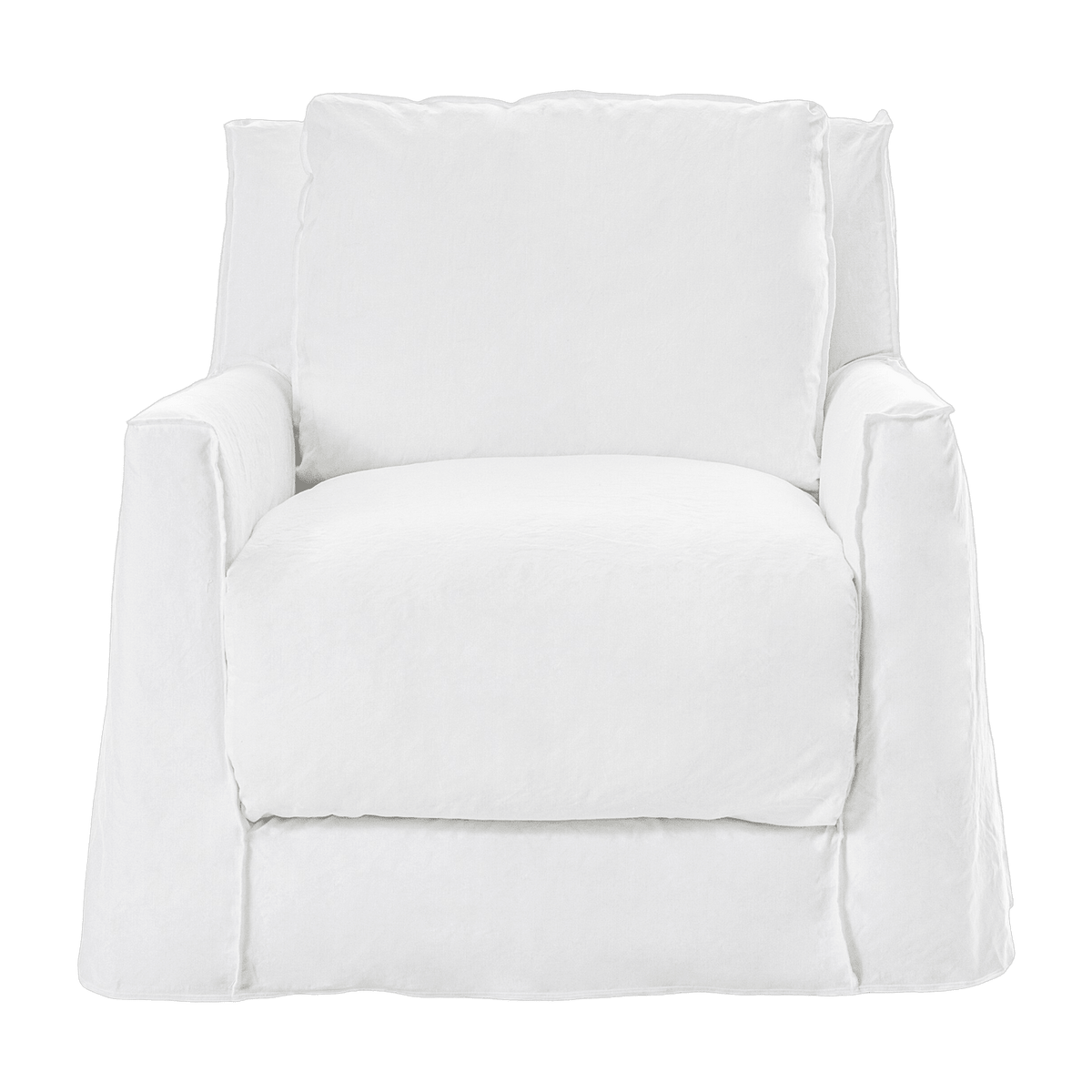 Fauteuil blanc Loll 05 - Gervasoni - The Cool Republic