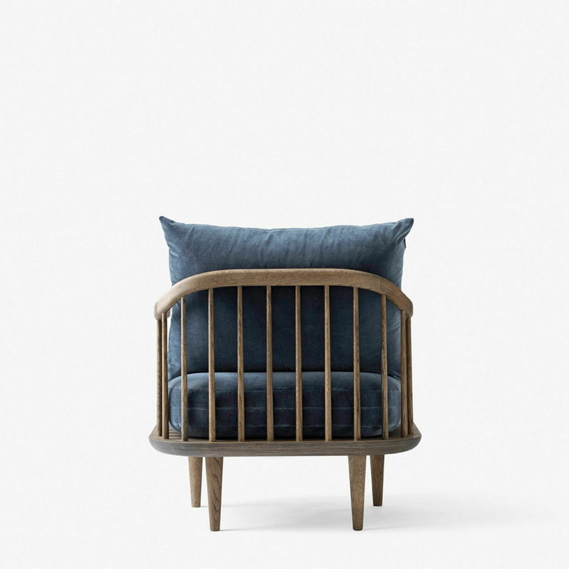 Fauteuil bleu SC10 Fly - &tradition - The Cool Republic