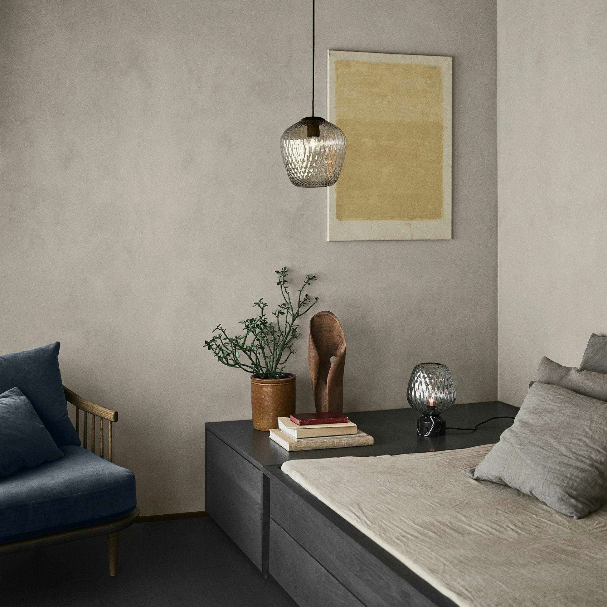 Fauteuil bleu SC10 Fly - &tradition - The Cool Republic