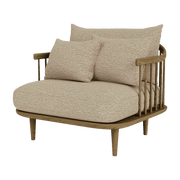 Fauteuil chêne huilé fumé Fly SC1 - &tradition - The Cool Republic