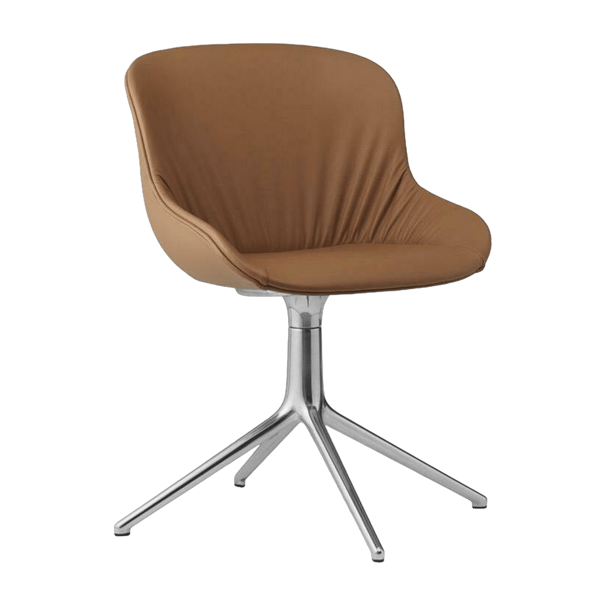 Fauteuil confort hygiénique pivotant 4L Full Uph. Alu - Normann Copenhagen - The Cool Republic