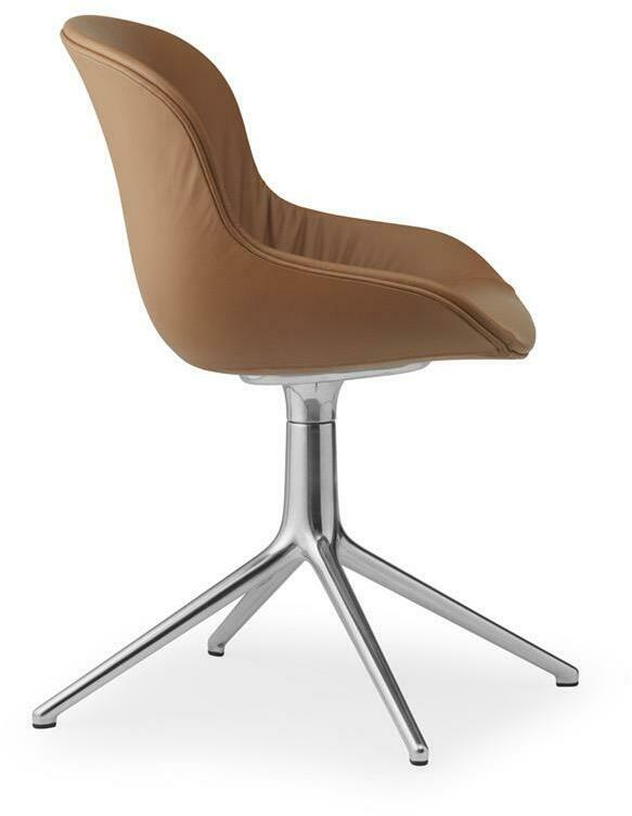 Fauteuil confort hygiénique pivotant 4L Full Uph. Alu - Normann Copenhagen - The Cool Republic