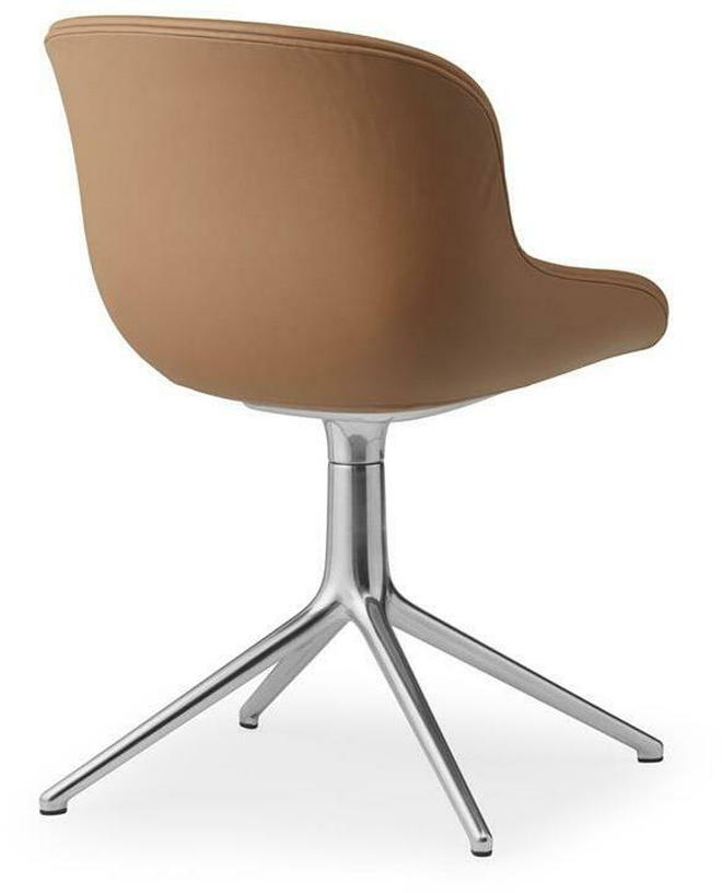 Fauteuil confort hygiénique pivotant 4L Full Uph. Alu - Normann Copenhagen - The Cool Republic