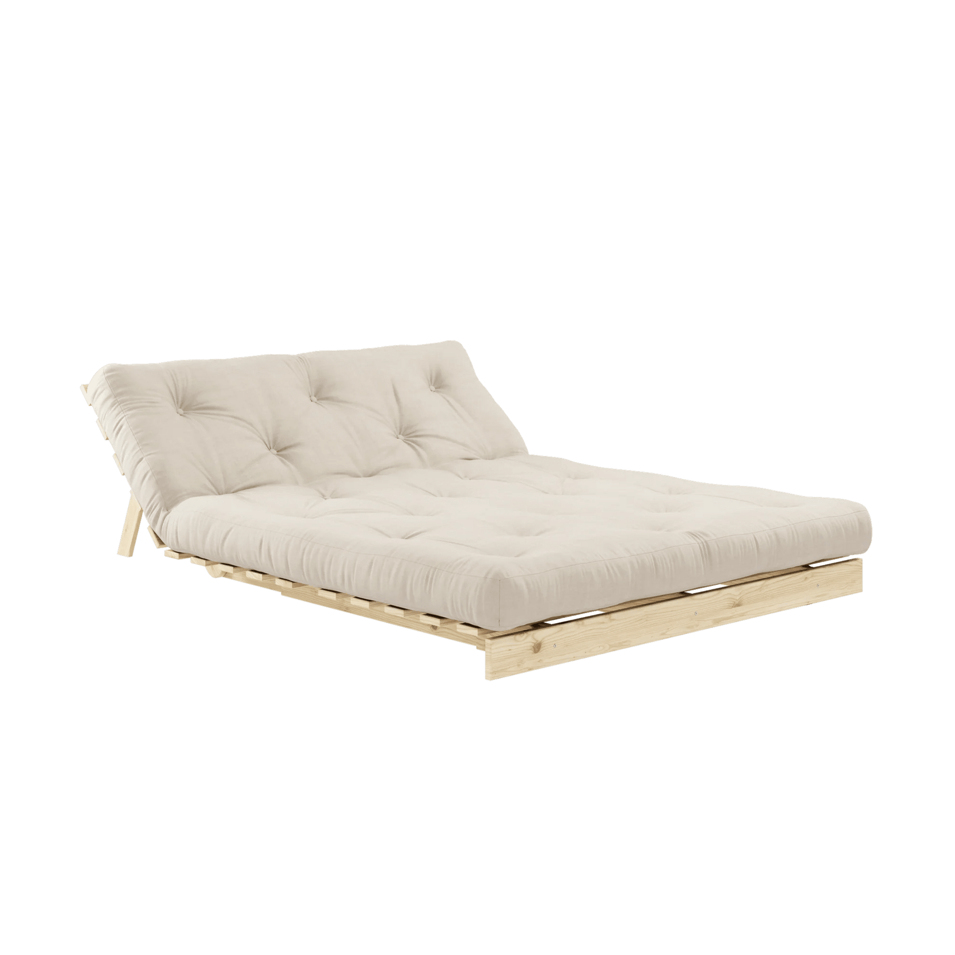 Fauteuil convertible beige clair 140 Roots - Karup Design - The Cool Republic