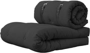 Fauteuil convertible en lit de jour gris anthracite Buckle - Up - Karup Design - The Cool Republic