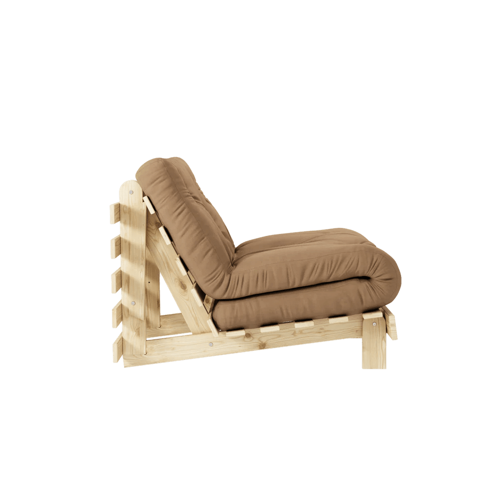 Fauteuil convertible mocca 90 Roots - Karup Design - The Cool Republic