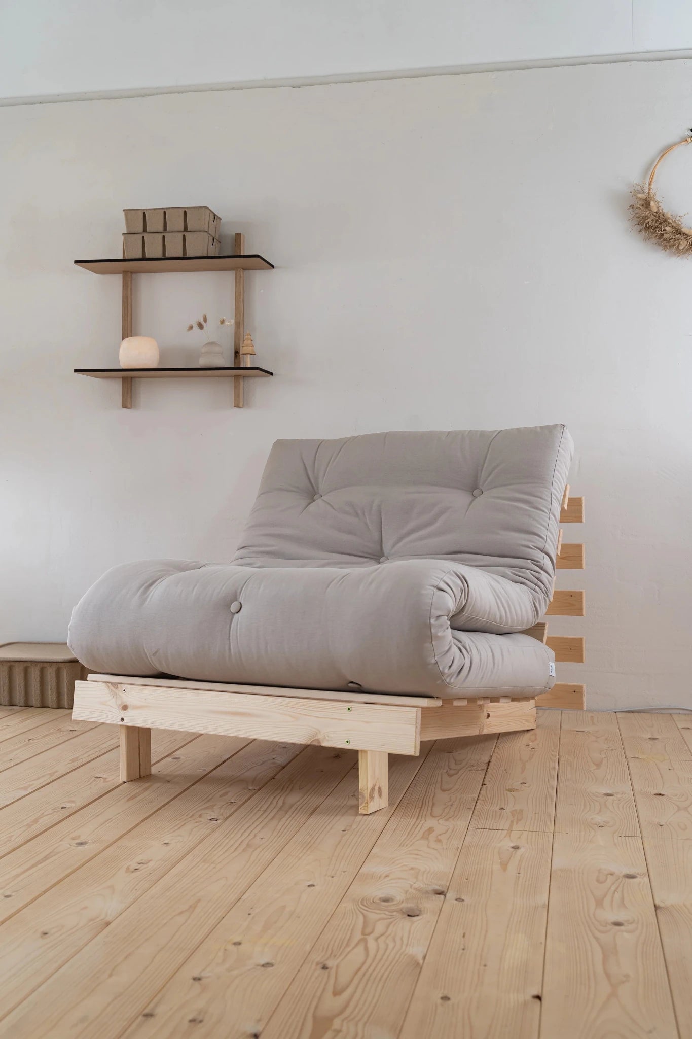 Fauteuil convertible mocca 90 Roots - Karup Design - The Cool Republic